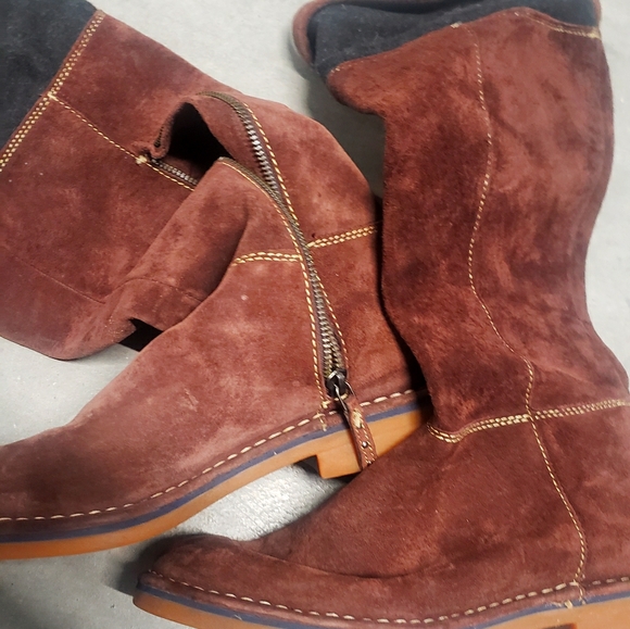 Hush puppies suede boots - Picture 3 of 9